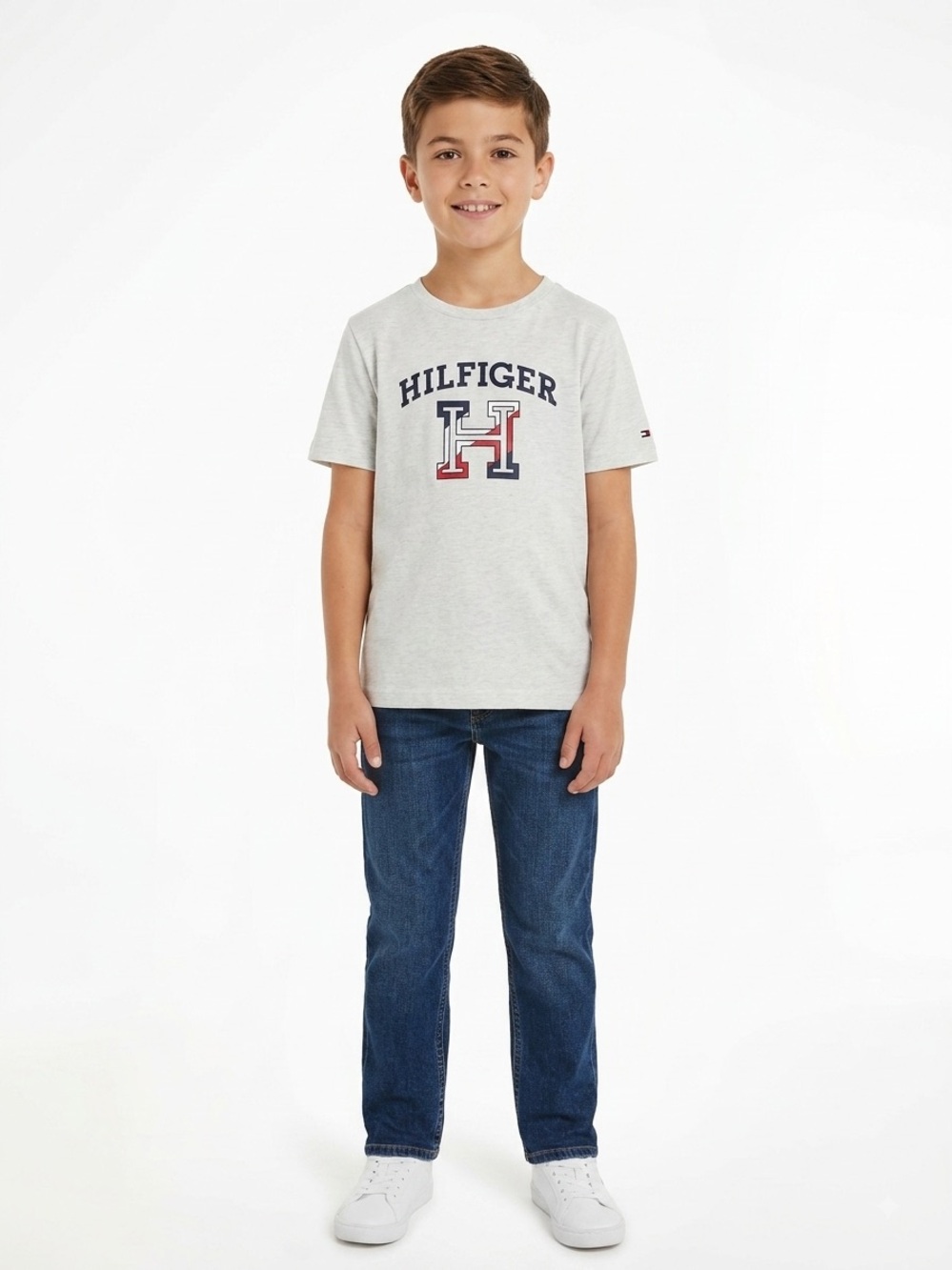 Boy’s Gray Tommy Hilfiger Shirt